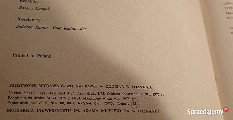 Dialektyczna korespondencja w rozwoju nauki Rok wydania 1975