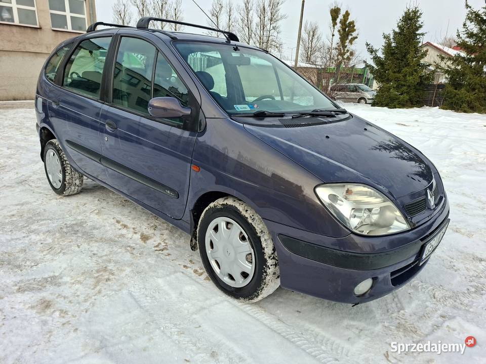 Renault Scenik 16 16v 2001r LPG długie opłaty manualna warmińsko-mazurskie