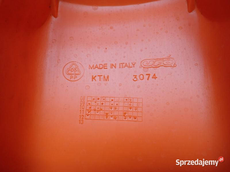 Błotnik UFO Przód Przedni Nowy KTM SX 125 250 lubuskie Strzelce Krajeńskie sprzedam