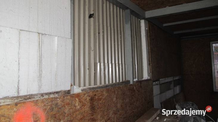 Kontener magazynowy czerw 220 x 500 x h240 1 Biskupiec sprzedam