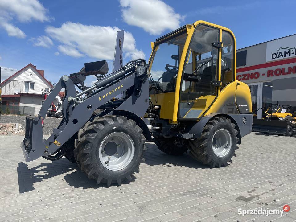 Nowa Ładowarka przegubowa EUROTRAC W12S silnik wielkopolskie Jarocin