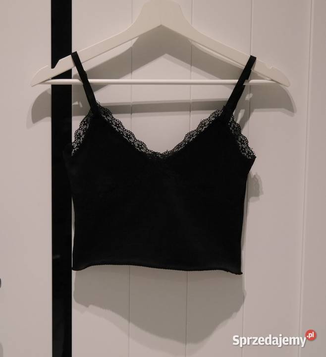 HM świetny top koronka 34 XS