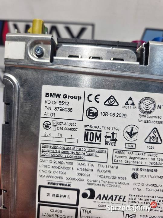BMW X1 F48 RADIO NAWIGACJA CZYTNIK HEADUNIT sprzedam
