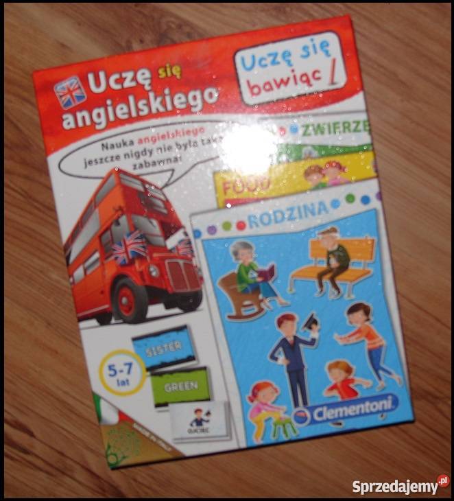 Uczę się Angielskiego nowa na prezent 5 lat+ Rawicz sprzedam