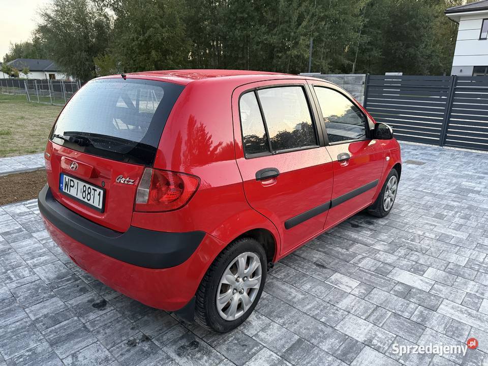 Hyundai Getz pierwszego właściciela mazowieckie Lesznowola