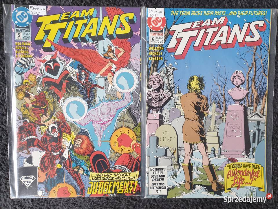 Team Titans kolekcja 17 komiksów DC USA 19921994 Komiksy sprzedam