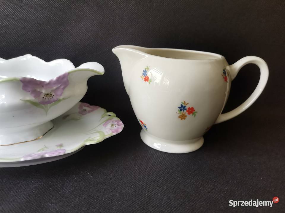 Stary przedwojenny dzbanek mlecznik porcelana Porcelana i szkło Katowice