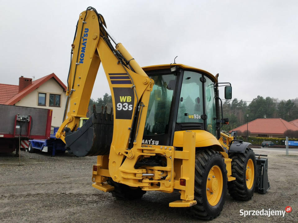 na równych kołach Komatsu WB 93S5E0 Bez Luzów sprzedam