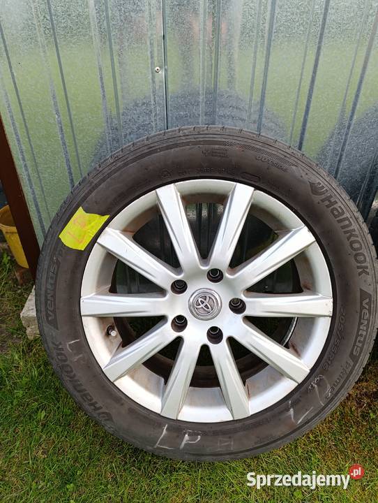 Felgi aluminiowe Toyota 16 z oponami Hankook Lublin