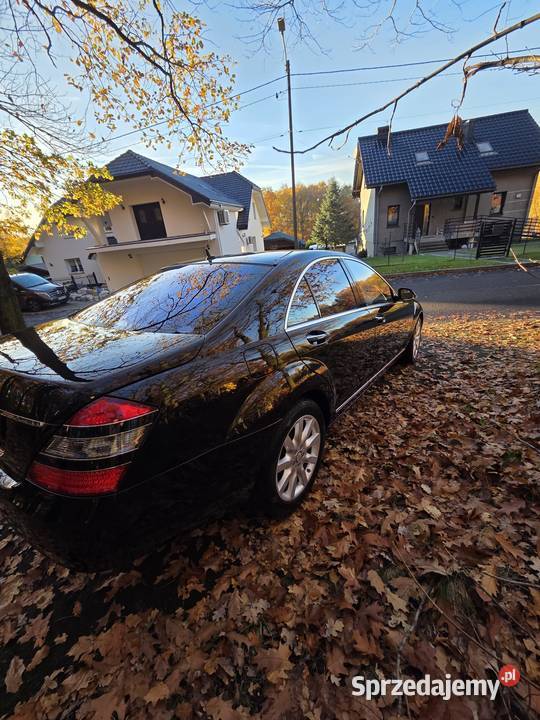 MercedesBenz Klasa S 2007 Niski przebieg Radlin sprzedam