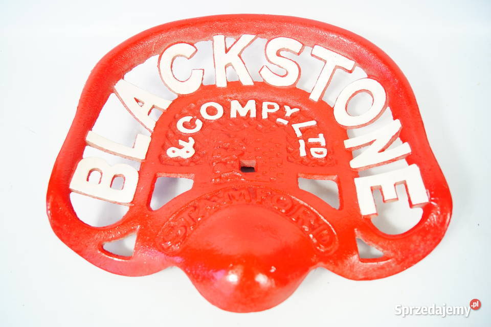 BLACKSTONE siedzisko do traktora żeliwne