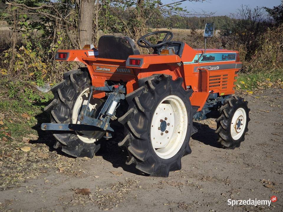 Traktorek traktor KUBOTA L1205D 20 44 Skrzynia biegów Manualna dolnośląskie Małuszyn