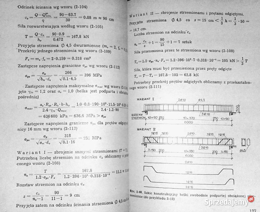 Konstrukcje budowlane Cz 2 A Okólski W Rudolf miękka