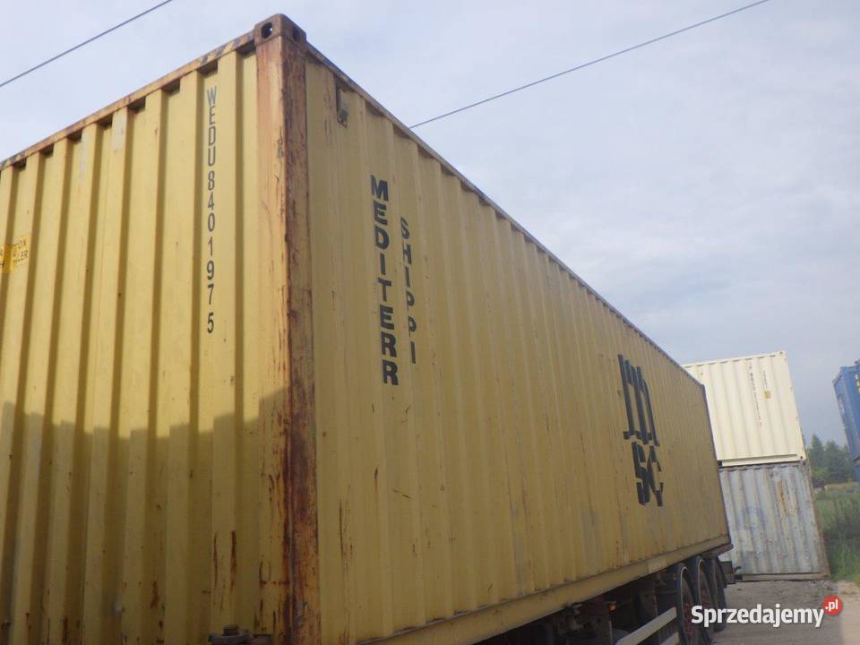 Kontener morski magazynowy budowlany 40HC
