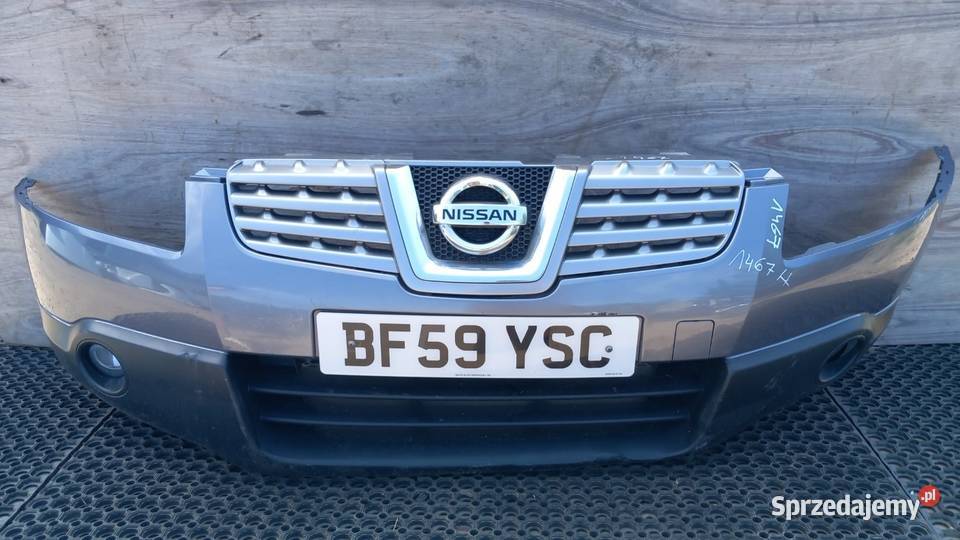 NISSAN QASHQAI J10 ZDERZAK PRZÓD B52G HALOGEN wielkopolskie