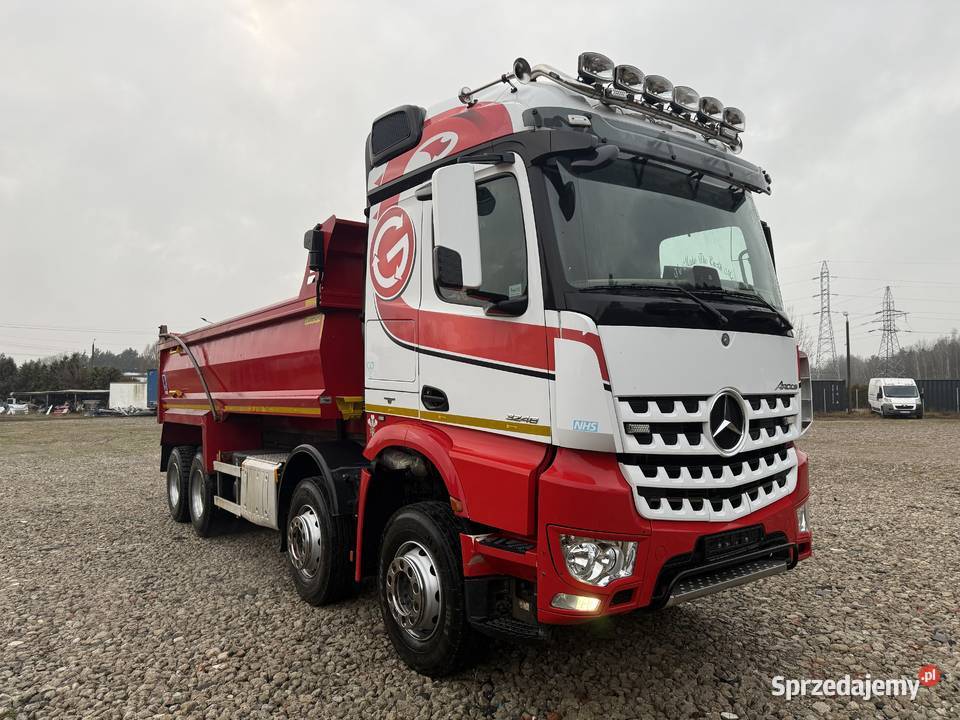 MercedesBenz Arocs 3248 8x4 mazowieckie Ostrołęka