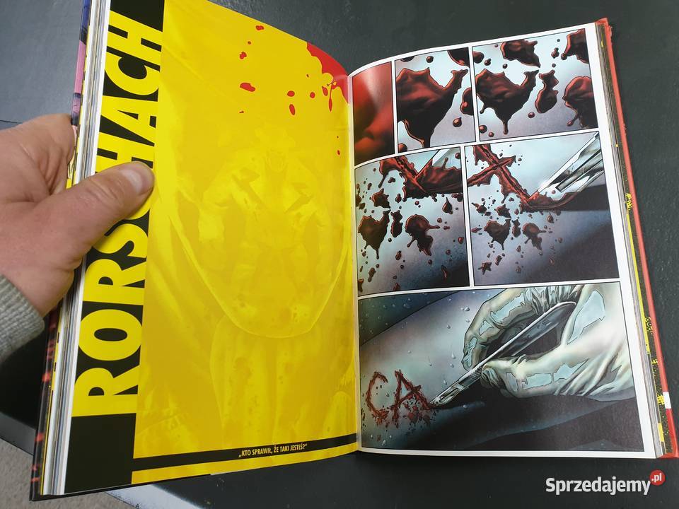 Strażnicy Początek Komediant Rorschach DC Egmont Gdynia