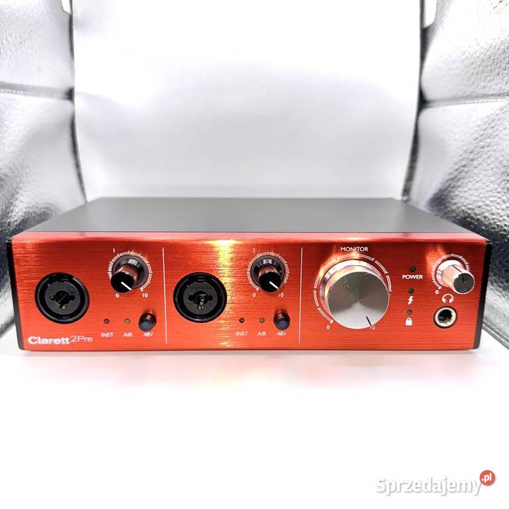 Karta dźwiękowa audio interfejs Focusrite mazowieckie sprzedam