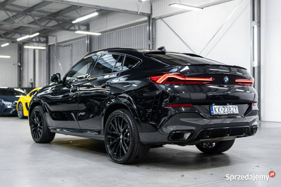 BMW X6 40d All Black Gwarancja 052027 Nowe opony Zarejestrowany w Polsce małopolskie Węgrzce