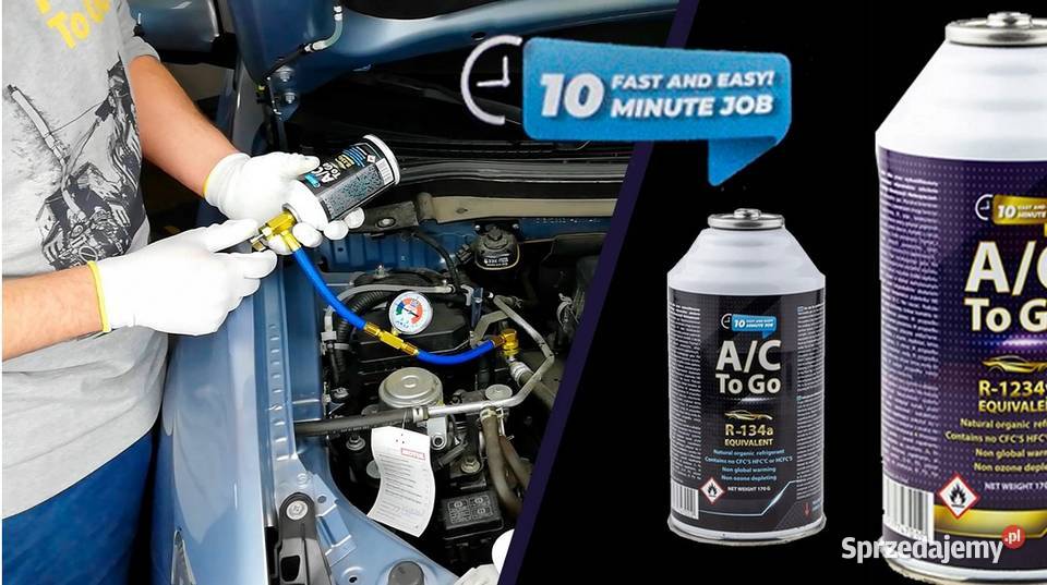 Zestaw do napełniania klimatyzacji R1234yf Nowy Sącz