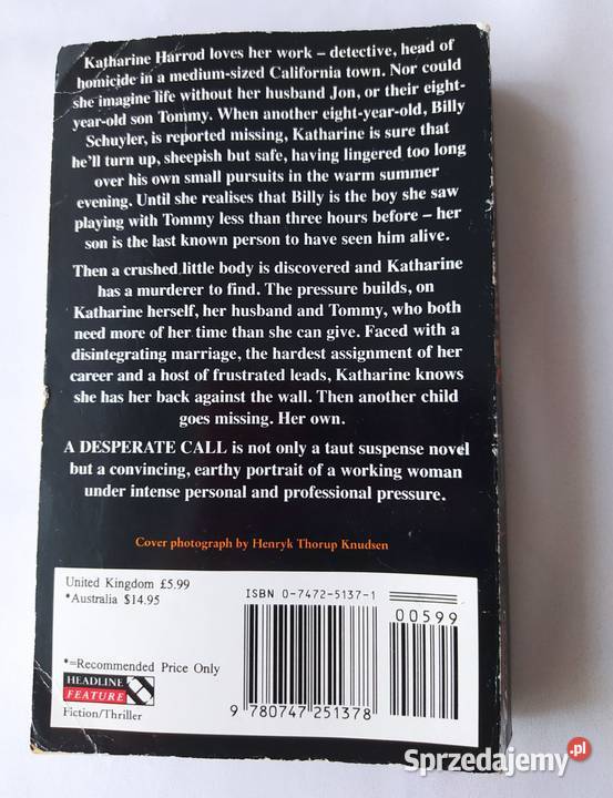 A DESPERATE CALL Laura Coburn miękka Hajnówka