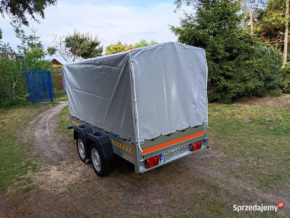 Nowa przyczepa DMC 750 łódzkie Ludowinka