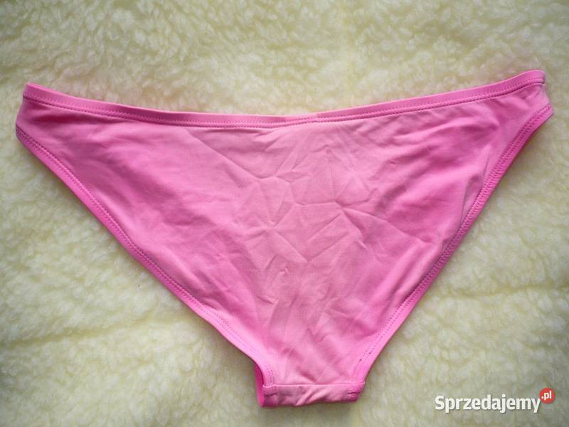 Różowoczarny strój kąpielowy M 38 bikini kostium Stroje kąpielowe Toruń