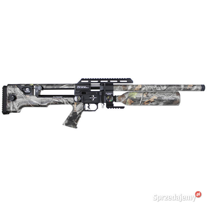 Wiatrówka PCP Reximex Throne Gen 2 G1 Camo 45 mm