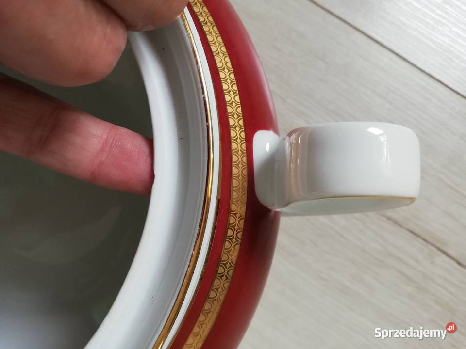 Waza i półmisek sygnowana porcelana Seltmann Gorlice