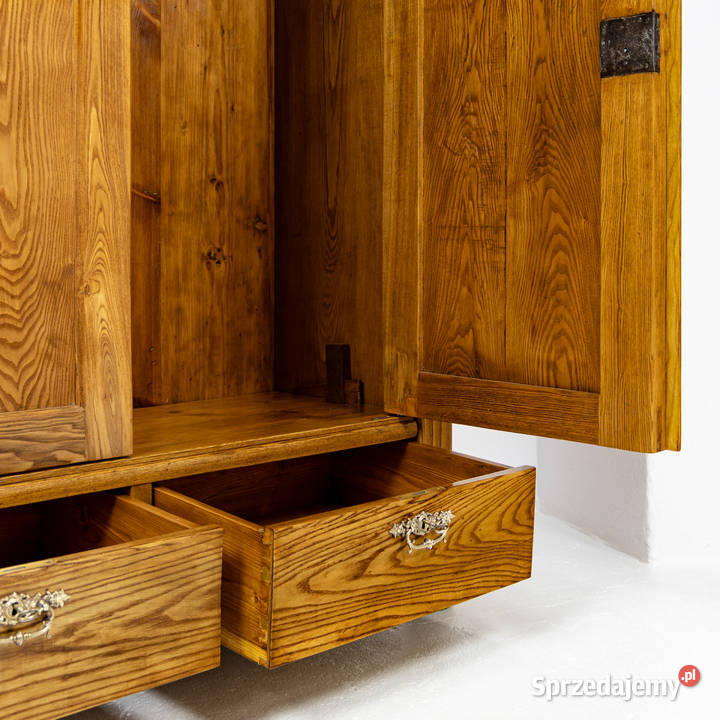 Szafa Ludwik Filip jesion lity antyk stara Meble Swarzędz sprzedam