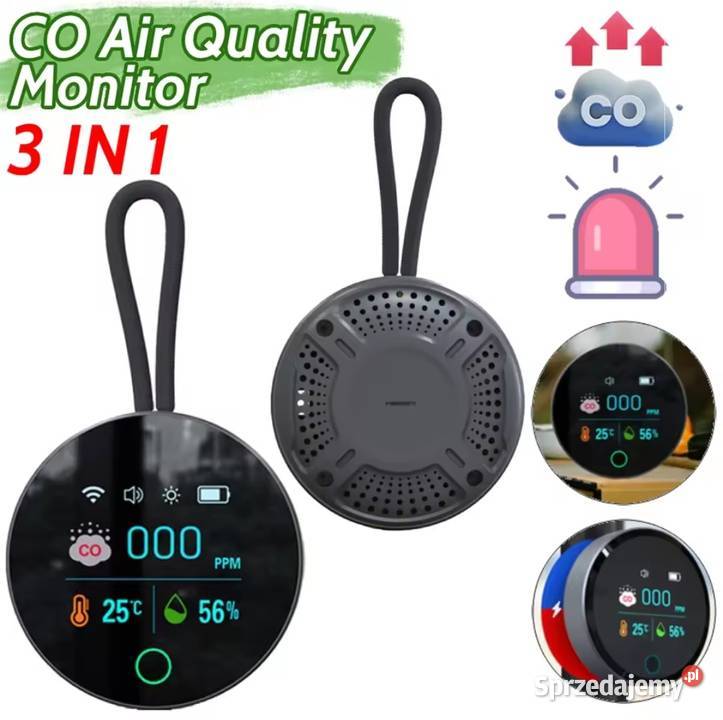 Detektor tlenku węgla 3 w 1 turystyczny Ząbki sprzedam