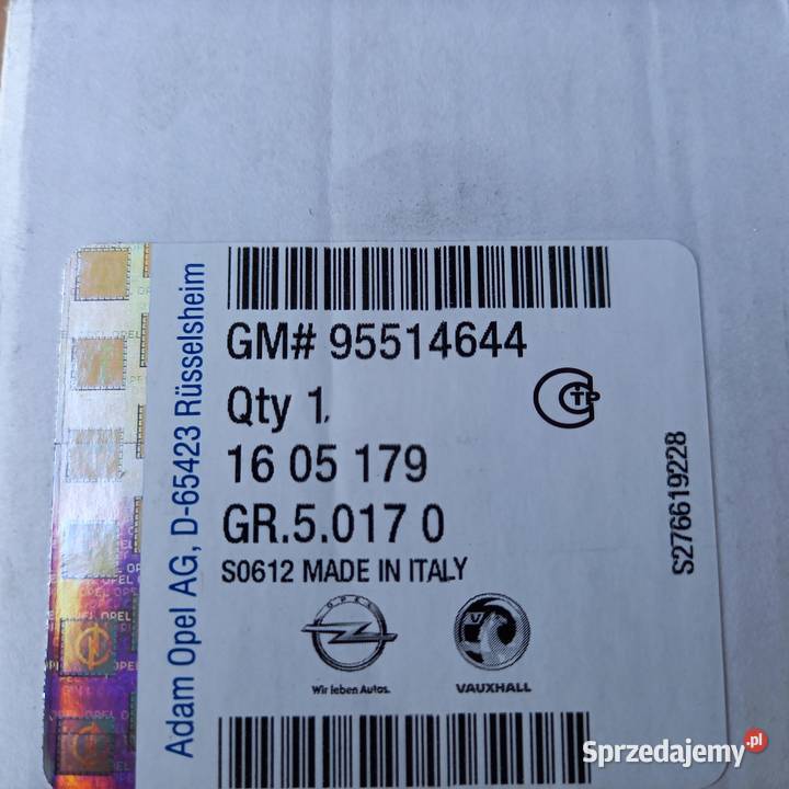 160517995514644 Klocki hamtył Opel Insygnia A Klocki hamulcowe