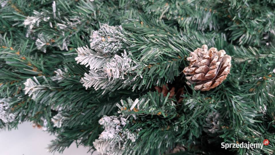 Choinka sztuczna YITAHOME 180 ze śniegiem i małopolskie Jadowniki