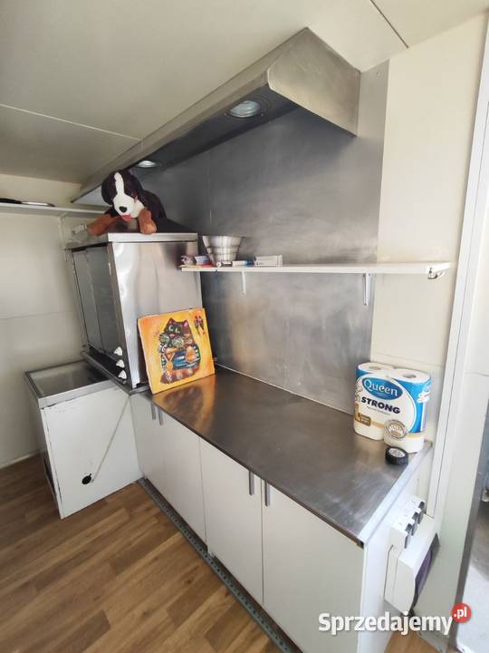 Przyczepa gastronomiczna food truck kurczak z Wrocław