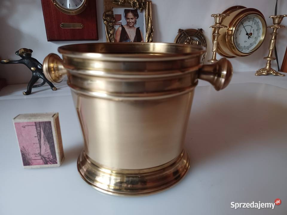 Mosiężna donica Kolekcja