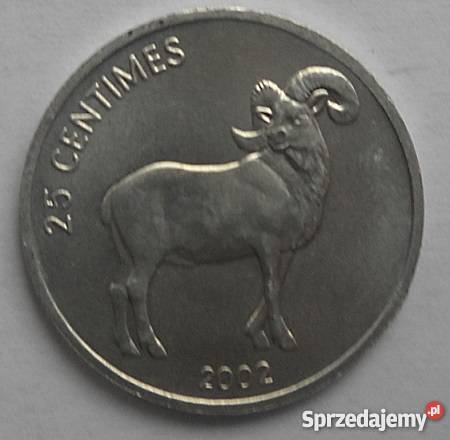 KONGO25 CENTIMES2002 r MUFLON