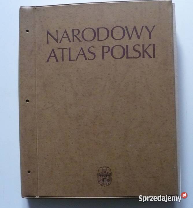 Narodowy Atlas Polski 1973 1978 Białystok sprzedam
