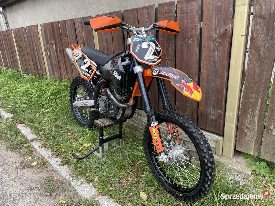 KTM SXF450 2010 tłumik FMF koła EXCELL 1km Jelcz-Laskowice sprzedam