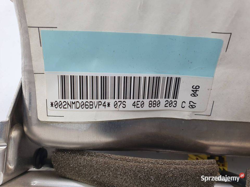 PODUSZKA AIRBAG AUDI A8 D3 4E0880203C