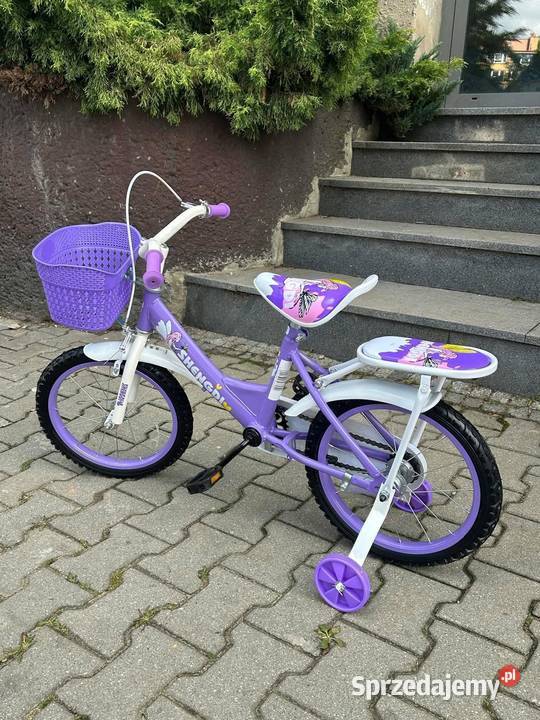 PROMOCJA 259 Rower 16 róż filolet Zabrze sprzedam
