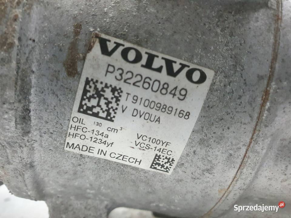 SPRĘŻARKA KLIMATYZACJI Volvo XC60 II 20 D4 pompa Chełm