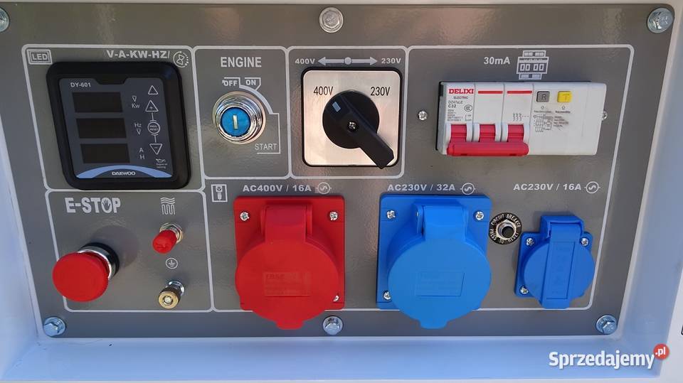 Agregat Prądotwórczy Daewoo DDAE10500DSE3G