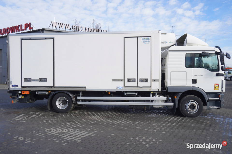 MAN TGM 15250 Chłodnia Aubineau 15EPAL biały