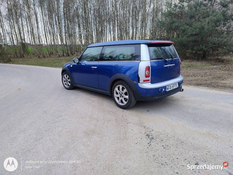 Sprzedam MINI Clubman Rok produkcji 2007 Żelechlinek