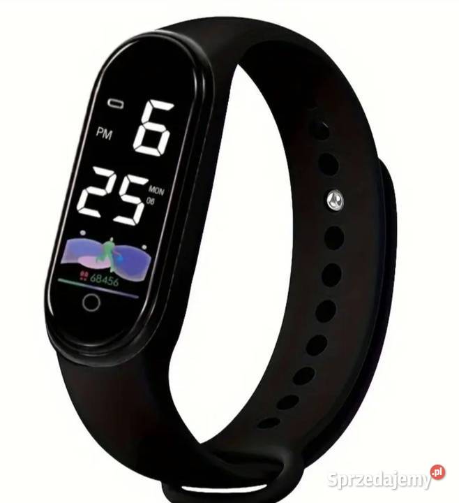 Czarny smartband Radzymin