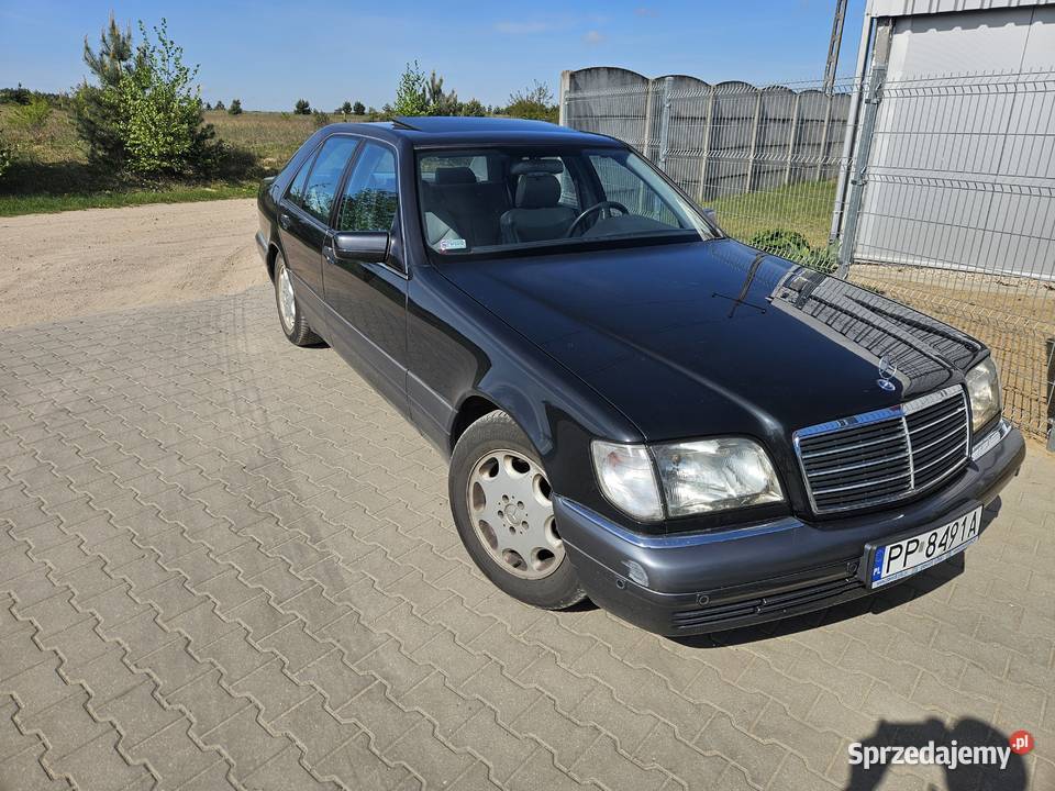 Mercedes W140 32 1995 niski przebieg ładny stan Klasa S Piła