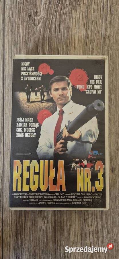 Film kaseta video VHS Reguła 3 Filmy Białystok