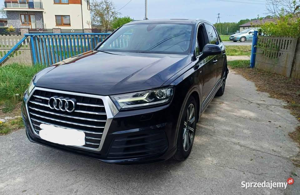 Audi Q7 30 TDI SLine 272 uszkodzony mazowieckie