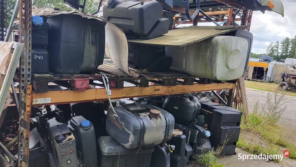 ALUMINIOWY PLASTIKOWY ZBIORNIK PALIWA MAN L 2000 Sierakowice sprzedam