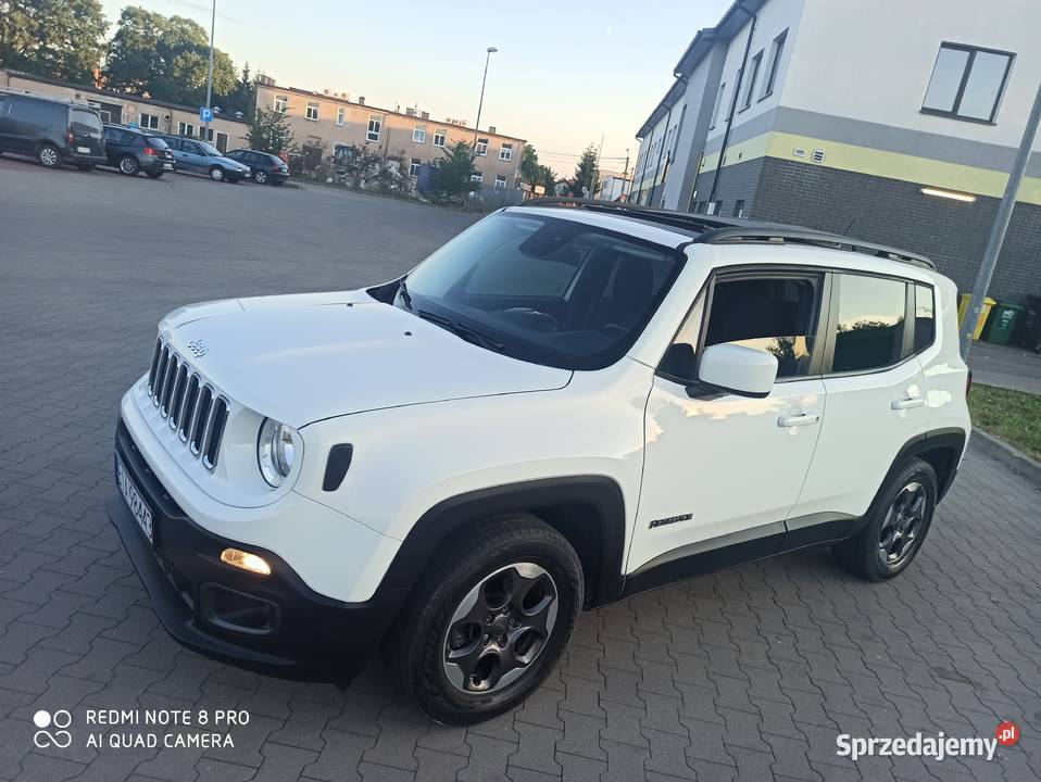 Jeep Renegade 14 benzyna 15r 140 wersja Latitude Białystok sprzedam